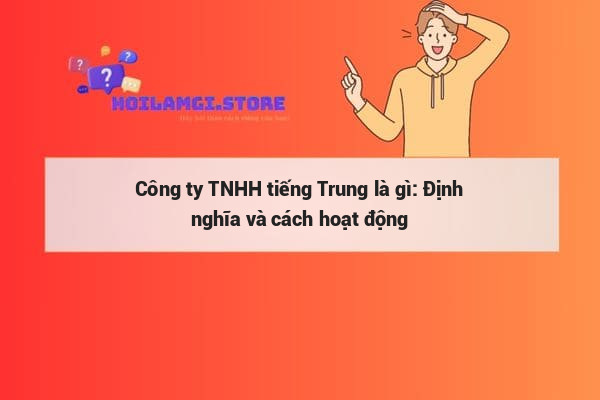 Công ty TNHH tiếng Trung là gì: Định nghĩa và cách hoạt động